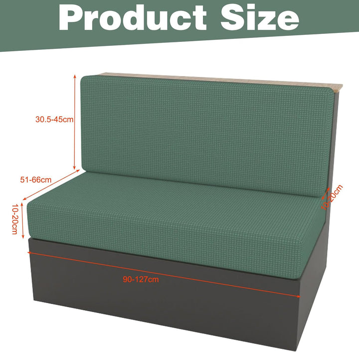 2 Stück Camper Kissenbezüge, 1 Set Spannbezüge Couch, RV-Sitzbezüge, Wohnwagen Polster, Sofa-Sitzkis