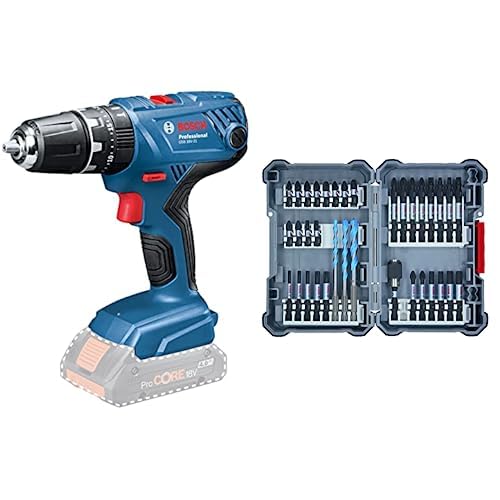 Bosch Professional 18V System Akku Schlagbohrschrauber GSB 18V-21 (ohne Akkus und Ladegerät, im Kart