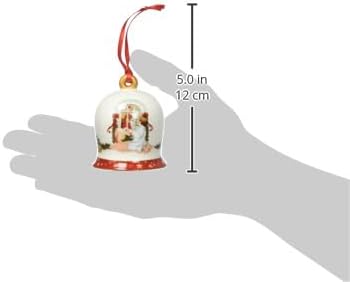 Villeroy &amp; Boch - Annual Christmas Edition Glocke 2022 6x6x7cm, Premium Porzellan, Sammlerstück Jahr