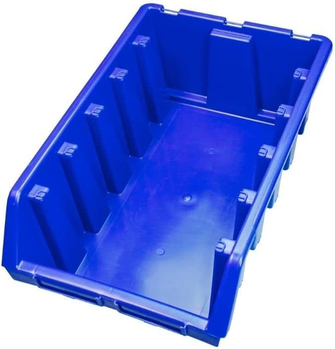 PROREGAL SuperSparSet 10x Sichtlagerbox 5 | HxBxT 18,7x33,3x50cm | Blau | Sichtlagerbehälter Sichtla