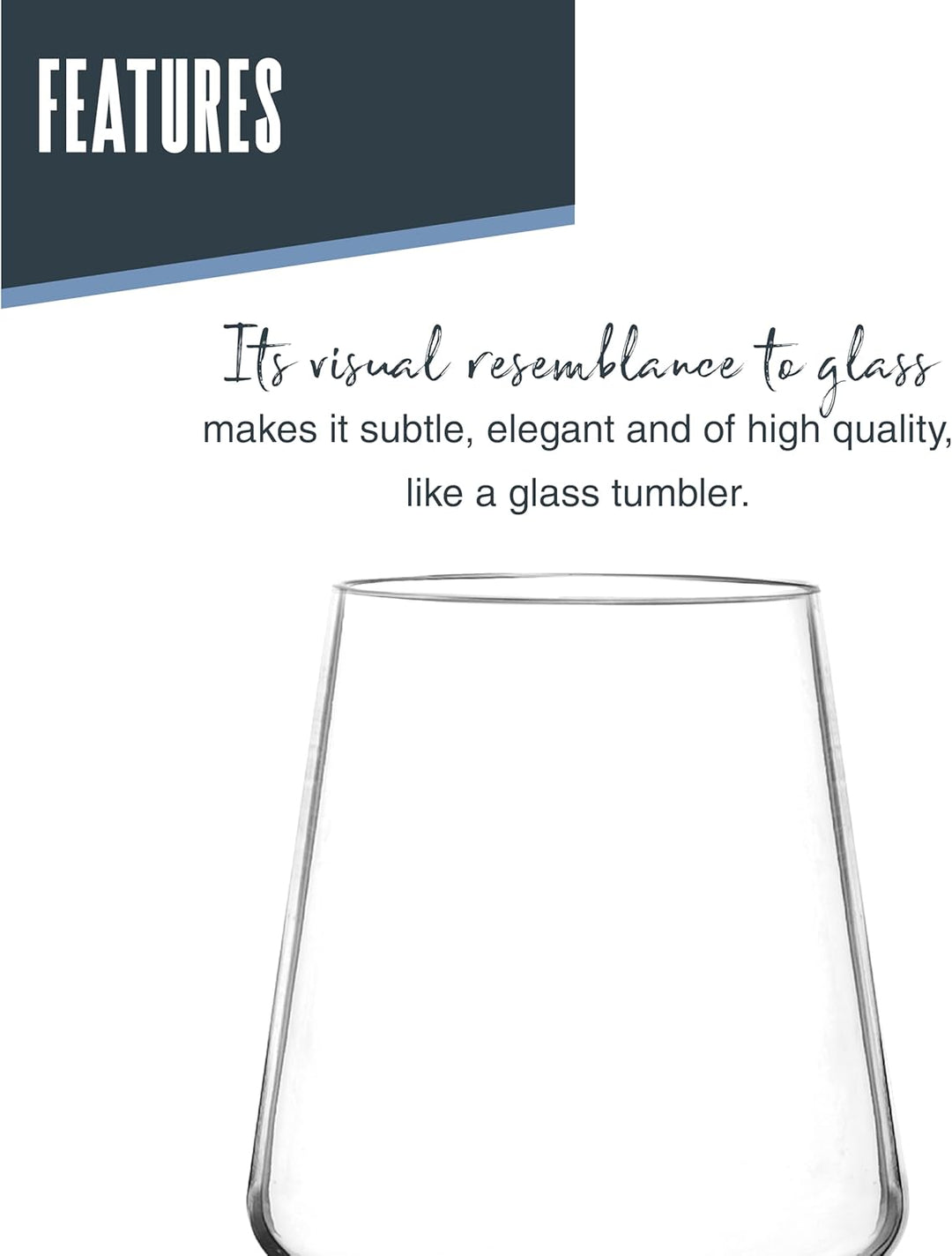 LACOR 63144 63144-Set mit 6 Weingläsern, Tritan, rot Rotweingläser, Rotweingläser