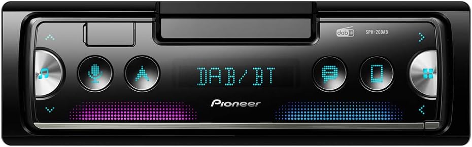Pioneer Electronics SPH-20DAB, 1DIN Autoradio mit RDS und DAB+, Bluetooth, USB für MP3, WMA, WAV, FL