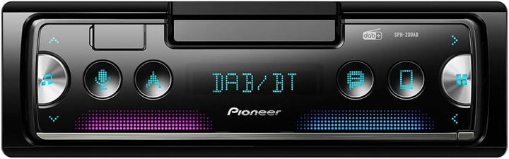 Pioneer Electronics SPH-20DAB, 1DIN Autoradio mit RDS und DAB+, Bluetooth, USB für MP3, WMA, WAV, FL