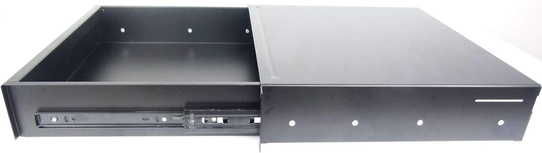 Adam Hall 19" Parts 874 E 02 A ERGO 19" Aluminium Rack Schublade 2 HE Aluminum 2 HE, Aluminum 2 HE
