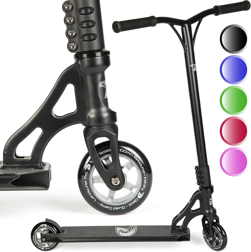 Land Surfer Stunt Scooter PRO X - Stunt Roller für Kinder ab 8 Jahren und Teenagers mit 360 Grad Dec