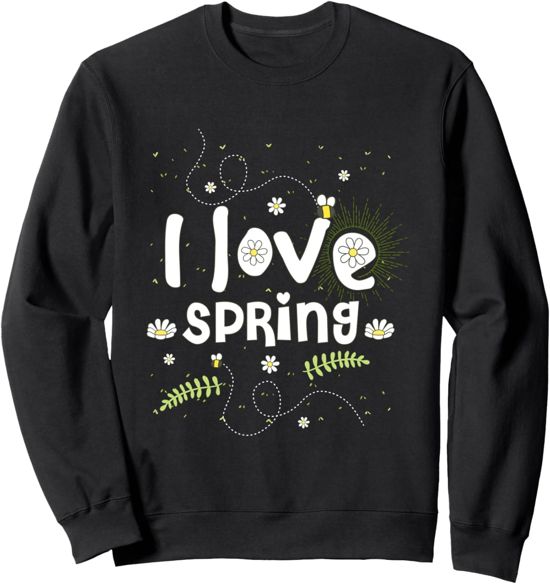 Ich liebe den Frühling Frühlingssaison Spring Break Lovers Sweatshirt