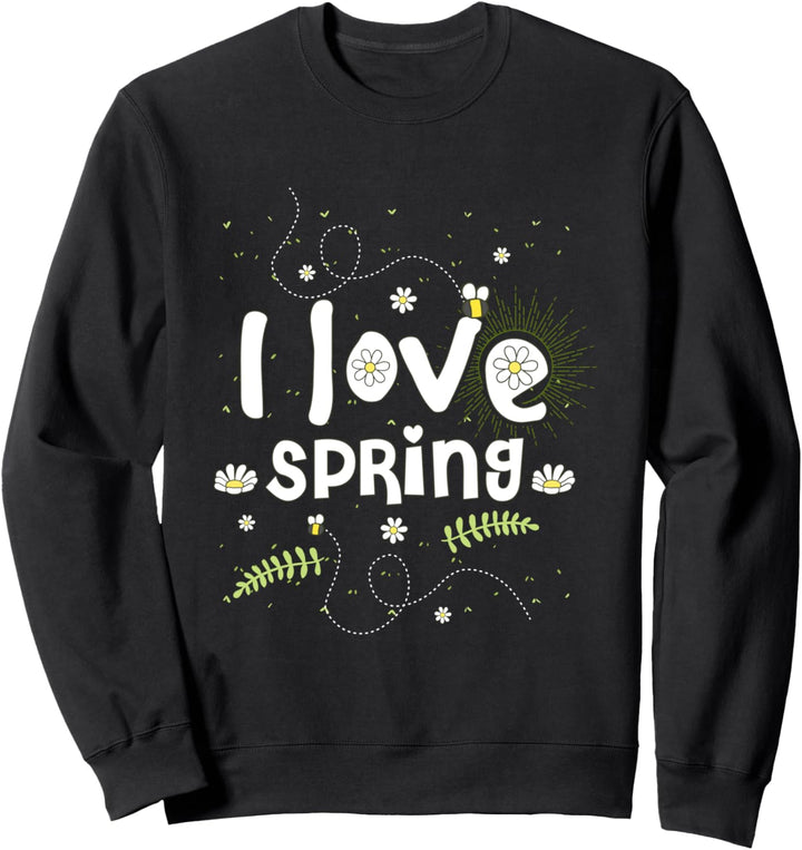 Ich liebe den Frühling Frühlingssaison Spring Break Lovers Sweatshirt