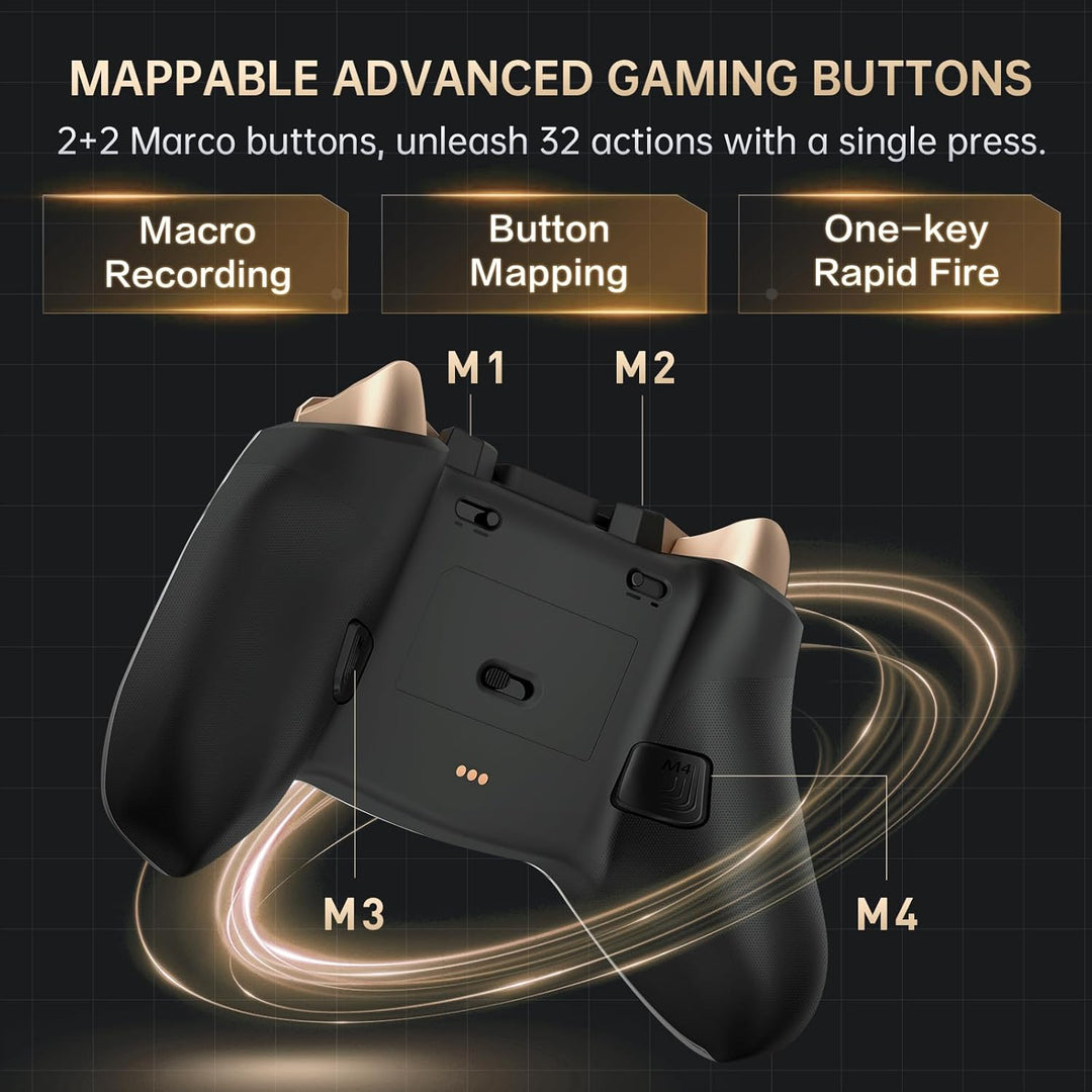 Machenike G5Pro V2 1000HZ PC Controller Wireless für NS/PC/iOS/Android mit Ladestation, Controller P
