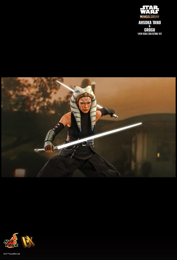 Hot Toys 1:6 Ahsoka Tano & Grogu - Star Wars: The Mandalorian, Mu;ticolor