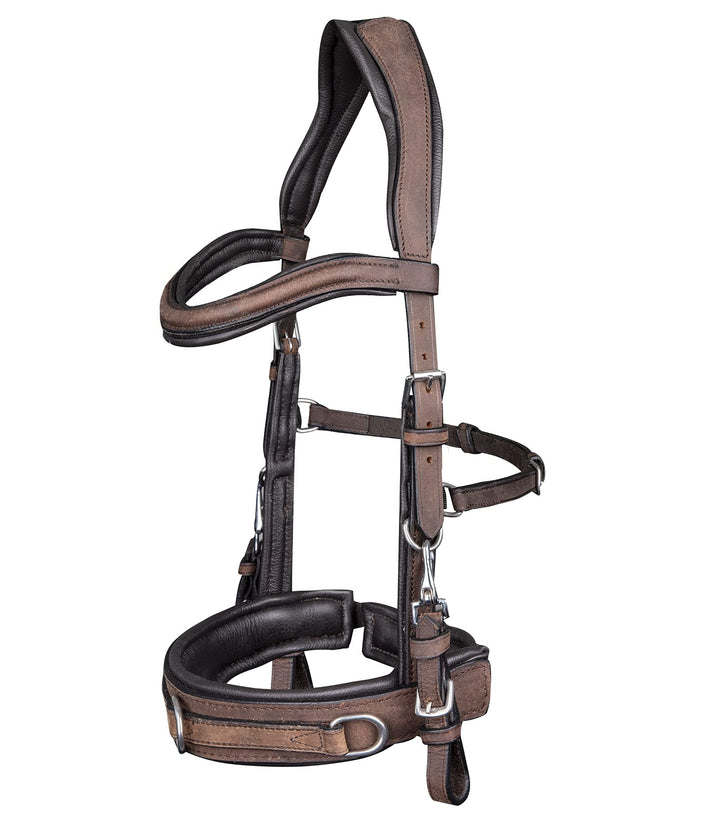 WALDHAUSEN Lederkappzaum Anatomic Braun Pony, Braun Pony