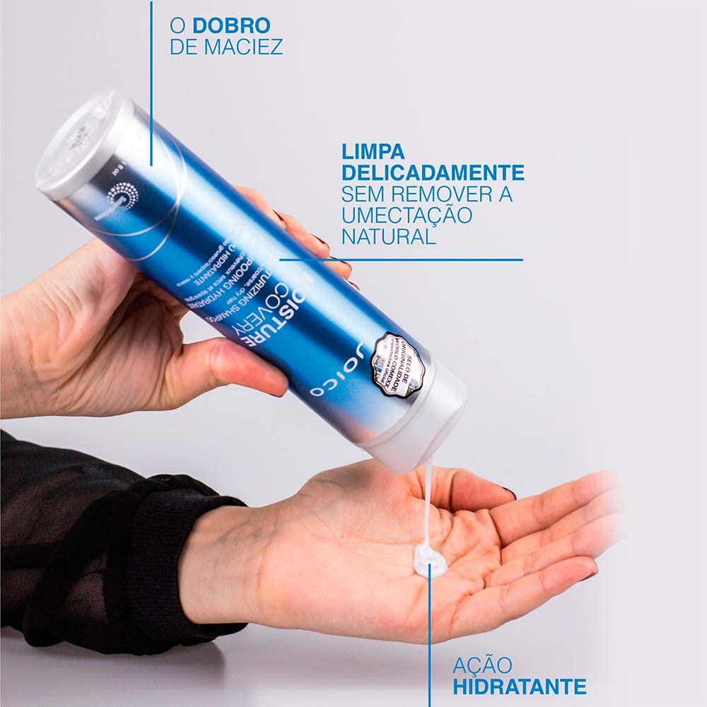 Joico - Moisture Recovery Shampoo 300 ml Unparfümiert 300 ml (1er Pack), Unparfümiert 300 ml (1er Pa
