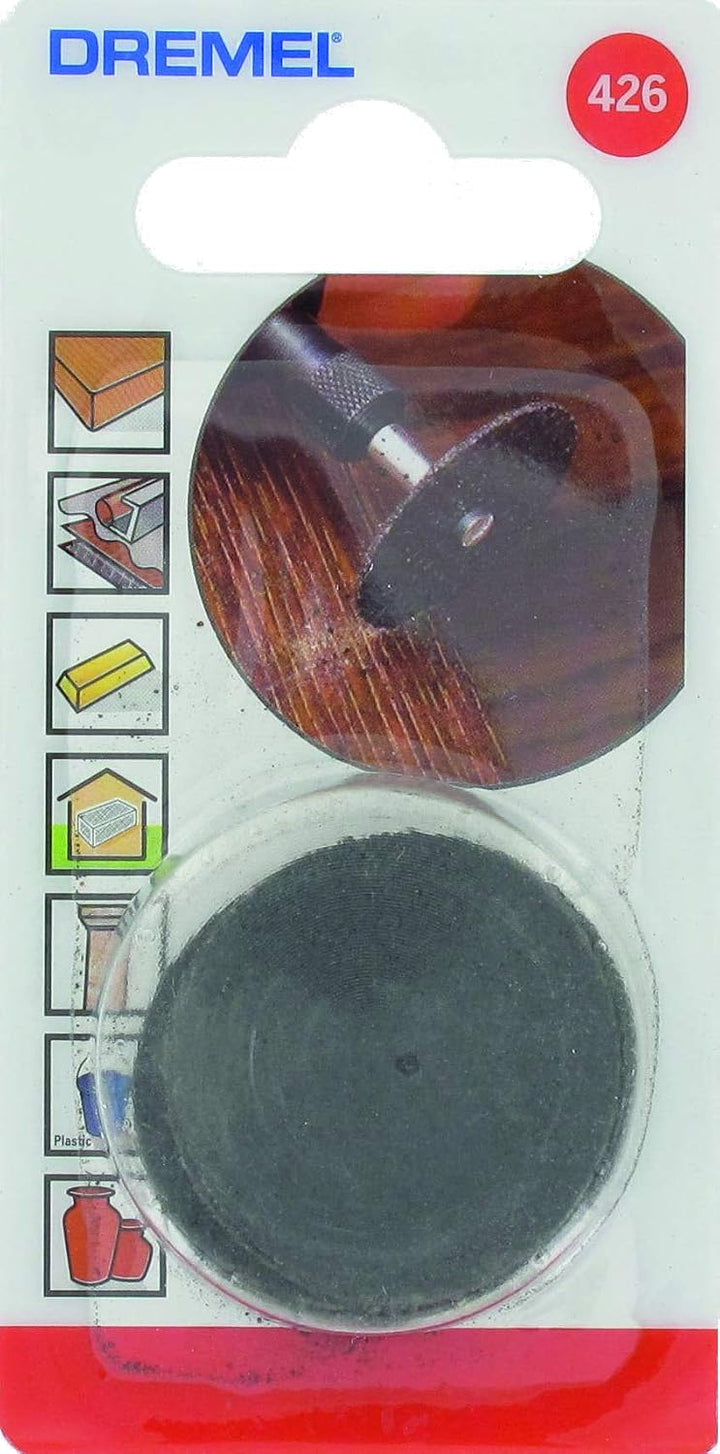 Dremel 426 Fieberglasverstärkte Trennscheibe, Zubehörsatz für Multifunktionswerkzeug mit 5x Trennsch