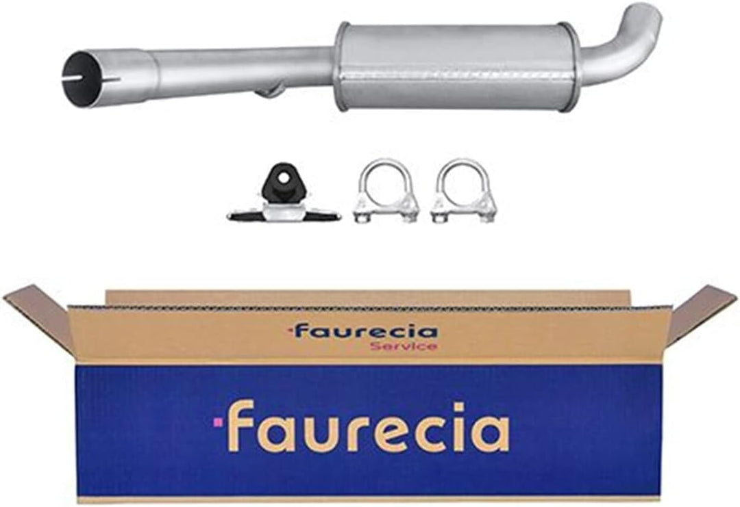 HELLA 8LC 366 026-131 Mittelschalldämpfer - Easy2Fit Kit - mitte - einteilig - Set mit Anbauteilen