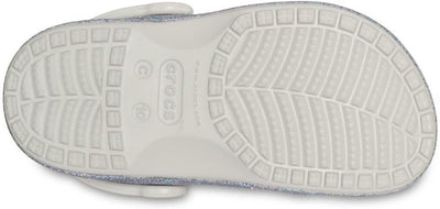 Crocs Unisex Kinder Baya Clog T Holzschuh 19/20 EU Glitter Silver, 19/20 EU Glitter Silver