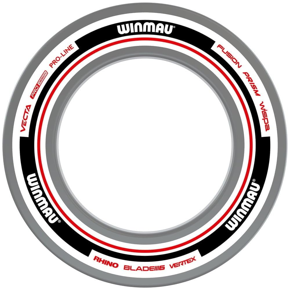 WINMAU Pro Line & Advance Original Dartboard Surround – robuster Schutzring/Wandprotektor für Dartsc