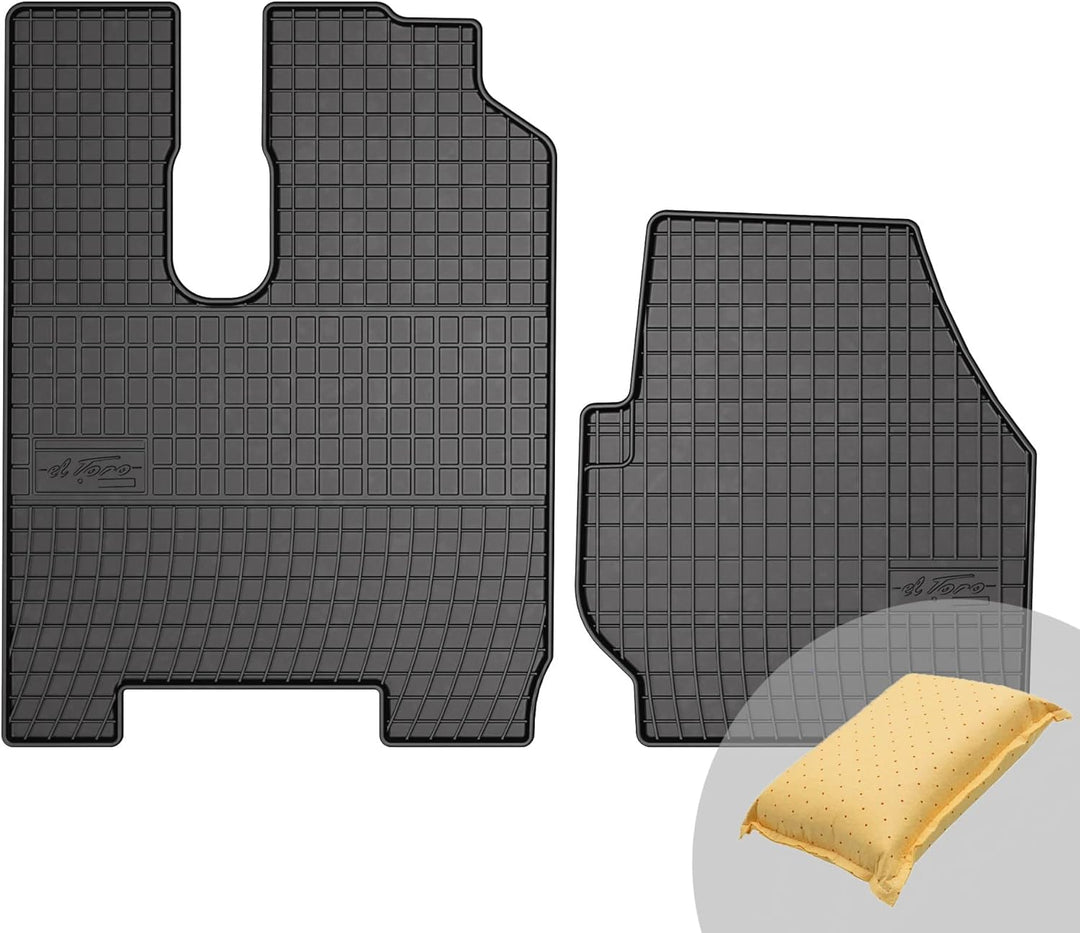 FROGUM EL Toro Gummimatten Ganzjähriges-Set von Autofussmatte Auto Fussmatten für Mercedes-Benz Actr