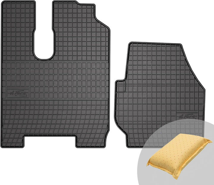 FROGUM EL Toro Gummimatten Ganzjähriges-Set von Autofussmatte Auto Fussmatten für Mercedes-Benz Actr