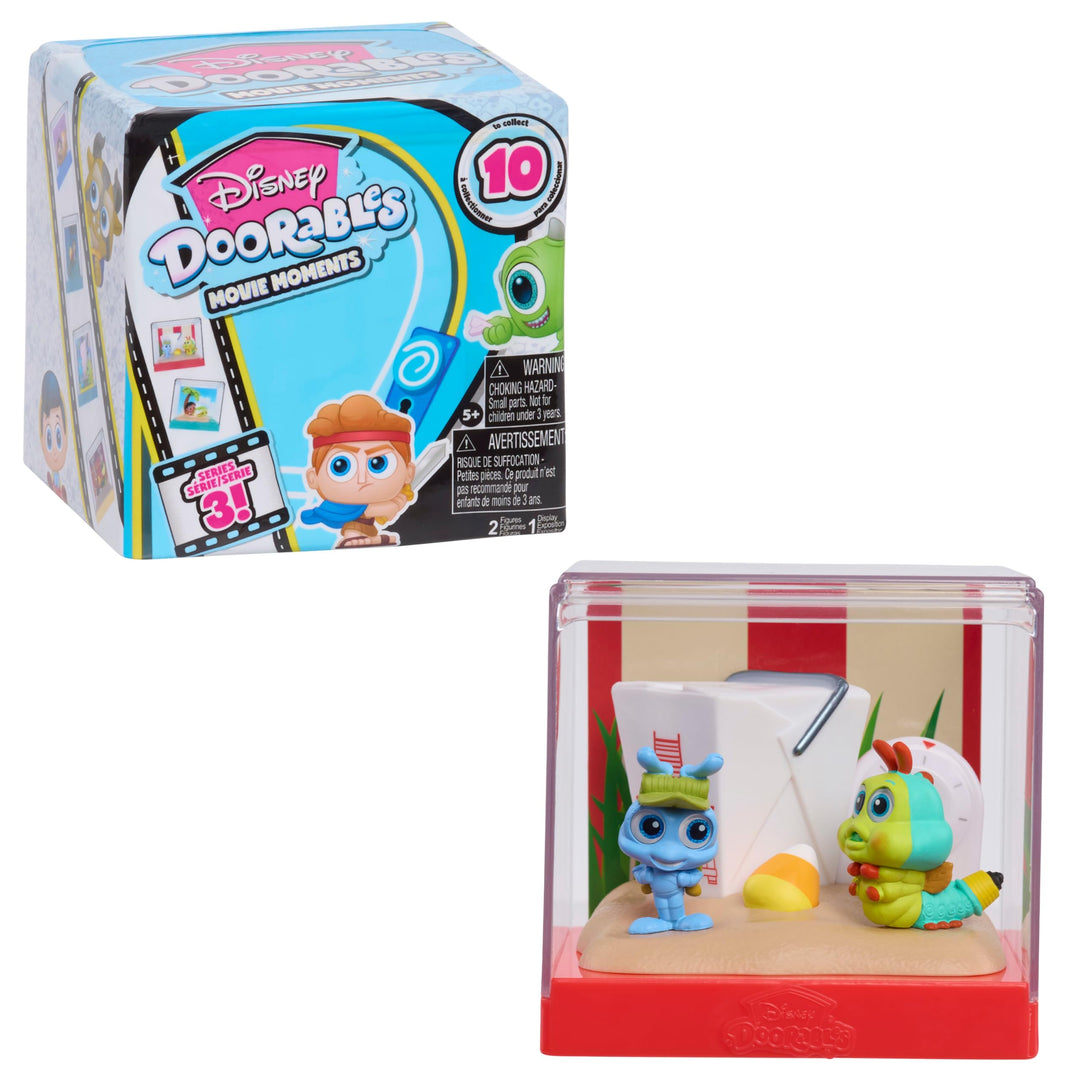 Disney Doorables Movie Moments Serie 3, 2 Exklusive 3,8 cm grosse Sammelfiguren, Kinderspielzeug ab