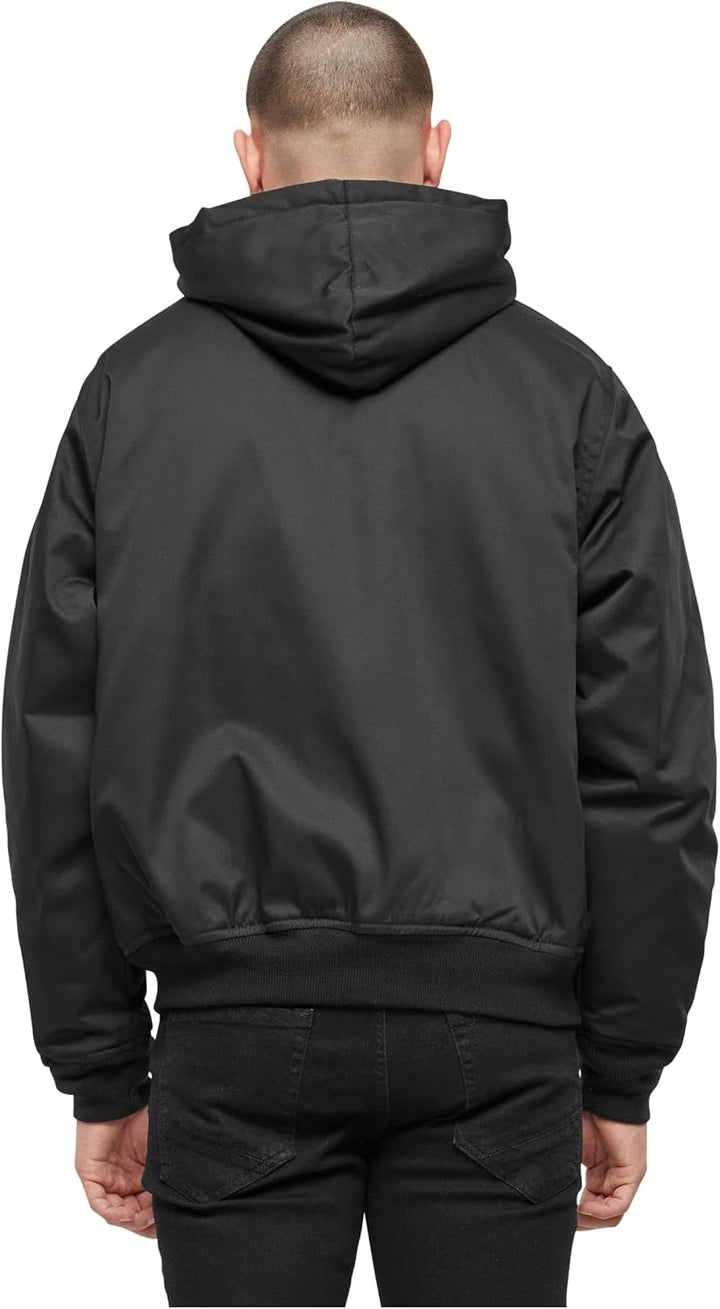 Brandit Lord Canterbury Hooded Winter Männer Übergangsjacke schwarz Basics, Rockabilly XL Schwarz, X