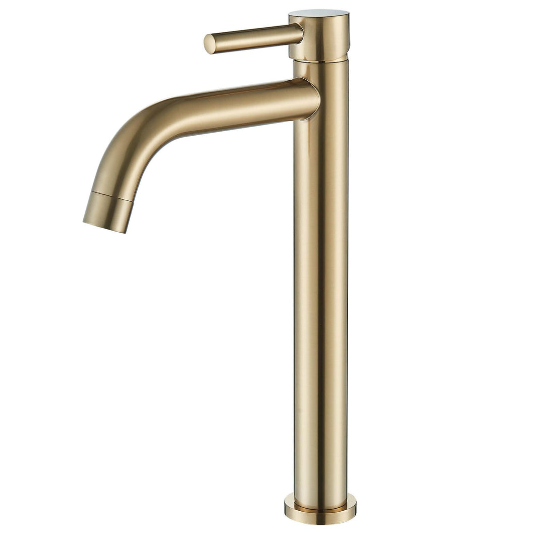 Suguword Gold Bad Wasserhahn Waschtischarmatur Badarmatur hoch Waschbecken Waschtisch Armatur Hoher