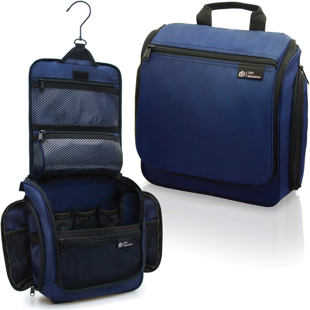 D&D - Kulturbeutel zum Aufhängen – Designer-Reise-Organizer für Make-up und Toilettenartikel für Dam