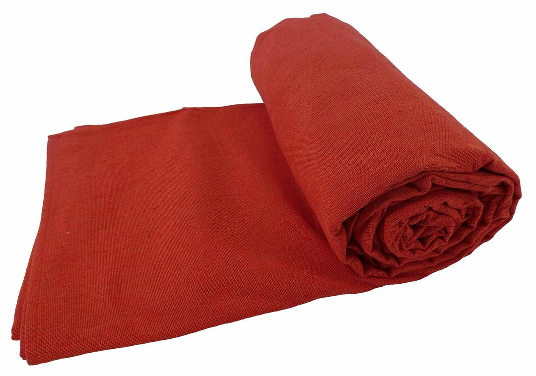 CASA TESSILE Kiara unito Tagesdecke und Einrichtungstuch Maxi 260 X 300 cm - Rosso, Rosso