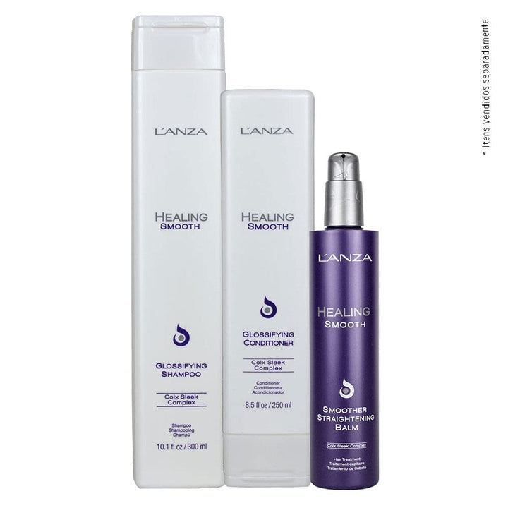L'ANZA Reibungslose Heilung Glänzendes Shampoo (300 ml), Nährt, Repariert und Verleiht dem Haar Glan