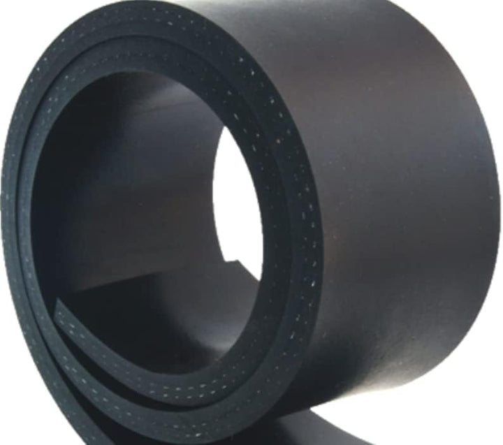 Gummistreifen mit Gewebe Gummi-Matte-Platte Vollgummi Schürfleiste Hartgummi 100mm breit 10mm dick 1