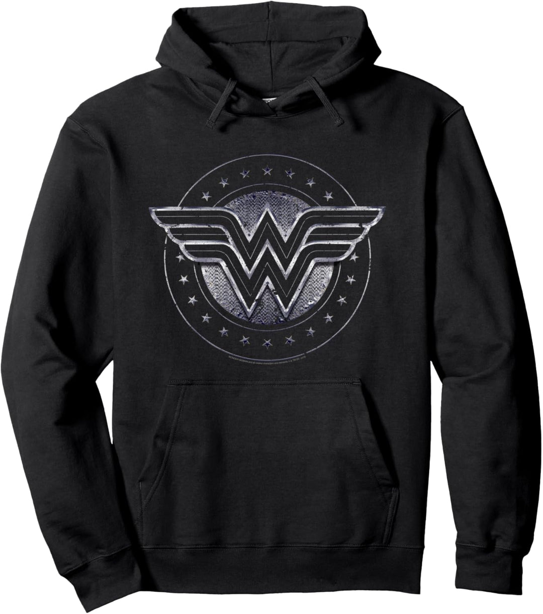 DC Comics Wonder Woman Star Shield Pullover Hoodie