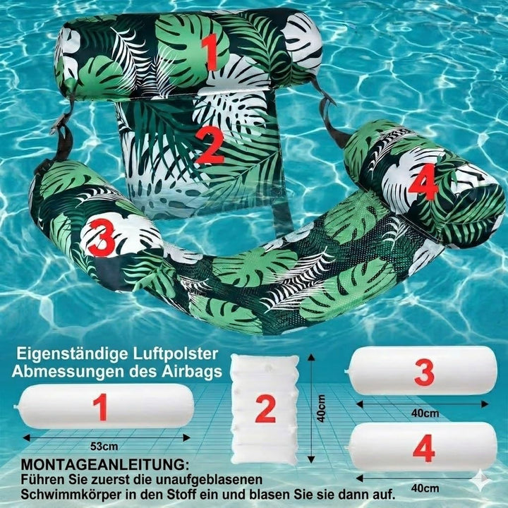 X2 Luftmatratze Pool. Luftmatratze Wasser Aufblasbare. Robuste Schwimmhilfen Für Erwachsene, Ideal F