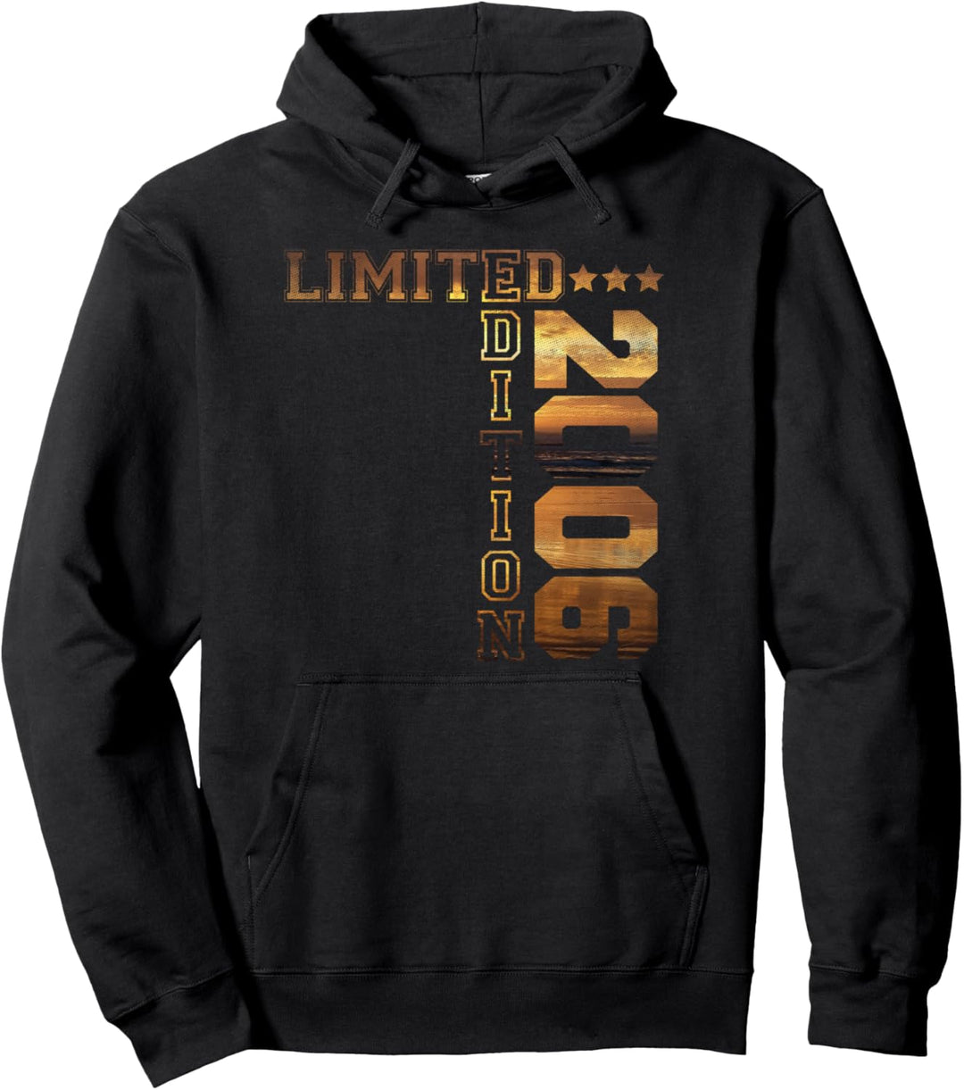 Fantastisch seit 2006 Jahr 2006 Jahrgang 2006 Retro Sunset 2006 Pullover Hoodie