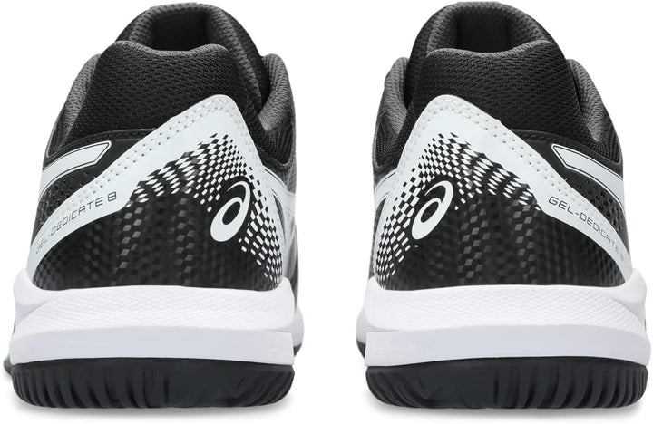 ASICS Herren Gel-Dedicate 8 Padel Sneaker 40 EU Schwarz Weiss, 40 EU Schwarz Wei&#xDF;