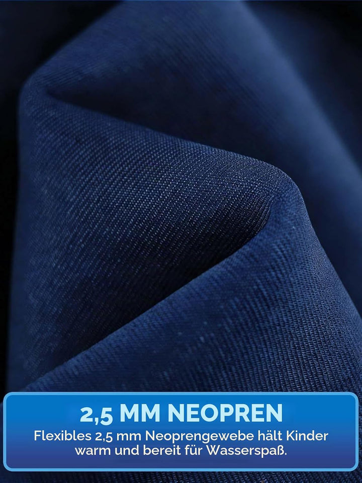 Neoprenanzug Kinder, 2.5mm Lang Neopren Taucheranzug, Warm Neoprenanzüge Jungen Mädchen zum Tauchen,