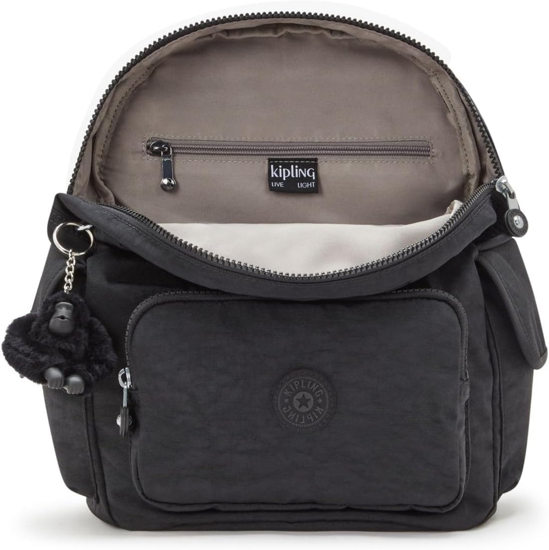 Kipling CITY PACK S Kleiner Rucksack Black Noir, Black Noir