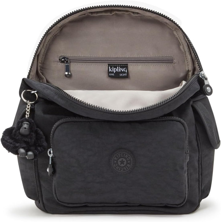 Kipling CITY PACK S Kleiner Rucksack Black Noir, Black Noir