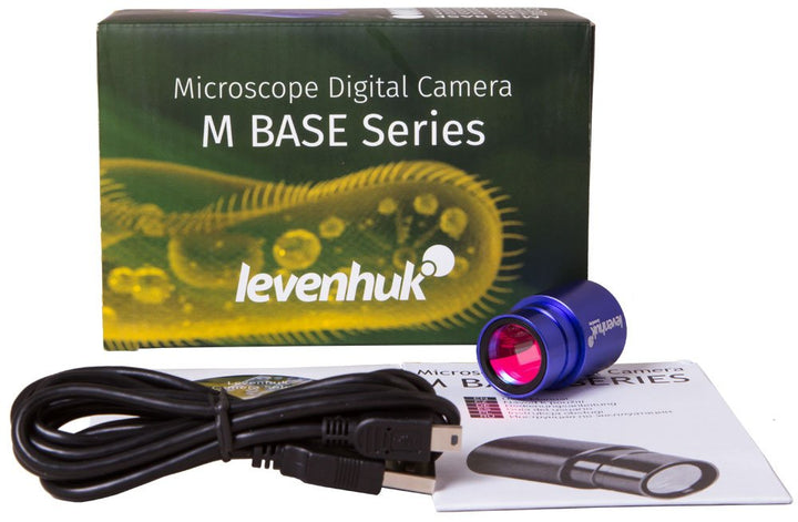Levenhuk M200 Base Digitalkamera für Mikroskope, mit Erforderlicher Software (Kompatibel mit Mac, Li