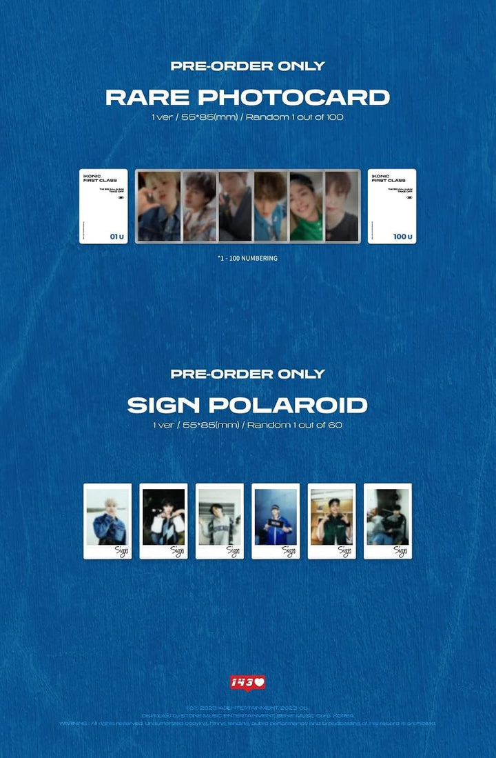 iKON - 3RD FULL ALBUM TAKE OFF CD (A ver.), A ver.