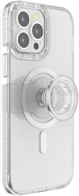 PopSockets: PopCase für MagSafe - Hülle für iPhone 13 Pro Max mit Abnehmbarem PopGrip Slide Sockel u
