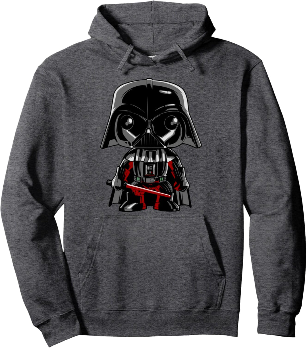 Star Wars Darth Vader Detailed Bobble Head Pullover Hoodie