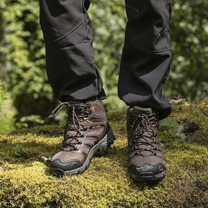 NORTIV 8 Herren Outdoorschuhe Wanderstiefel Trekking Wanderschuhe Wasserdicht Mid Kletterschuhe Berg