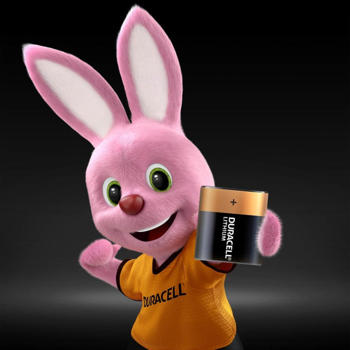 4 x Duracell 223 Lithium-Batterien (4 Blister à 1 Batterie), 4 Batterien (CR-P2)