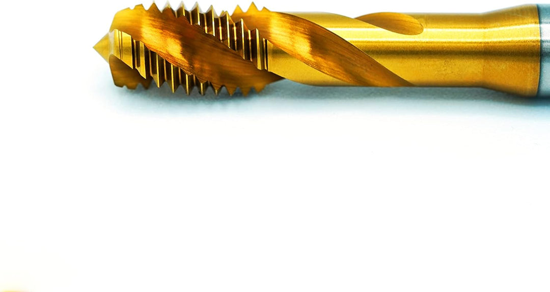 Baer Maschinengewindebohrer M4 Gewindebohrer HSSE TIN 35° RSP - Gewindeschneider M 4 x 0,7 - DIN 371