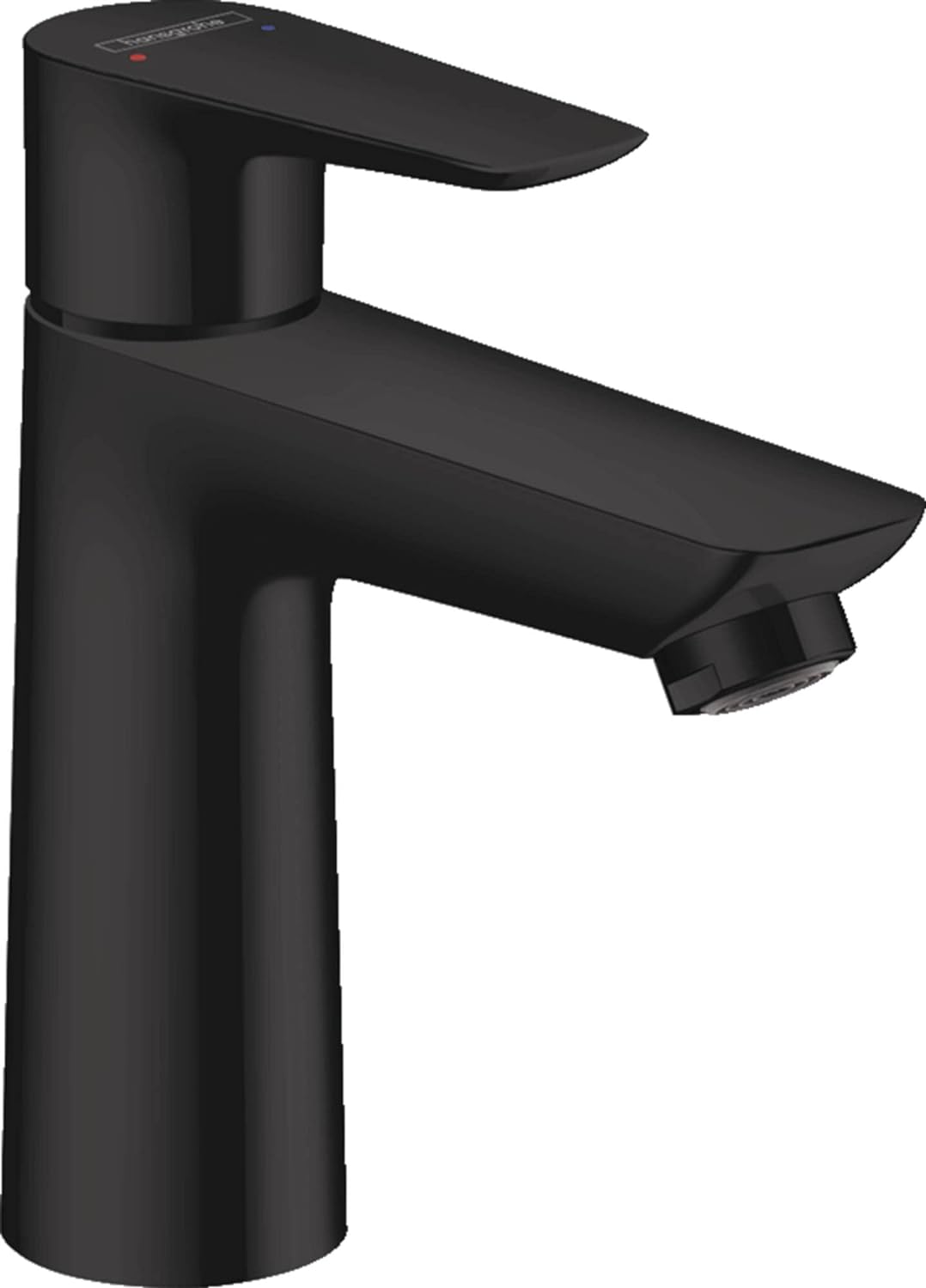 hansgrohe Wasserhahn Talis E (Armatur mit Auslauf Höhe 110 mm), Einhebel-Waschtischmischer ohne Abla