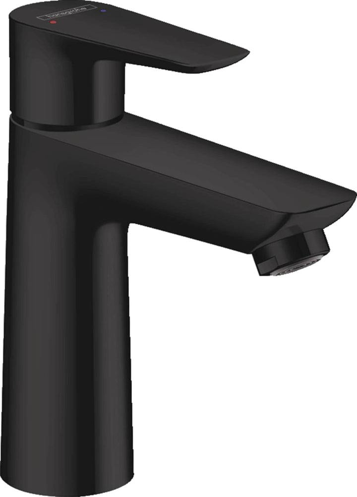 hansgrohe Wasserhahn Talis E (Armatur mit Auslauf Höhe 110 mm), Einhebel-Waschtischmischer ohne Abla