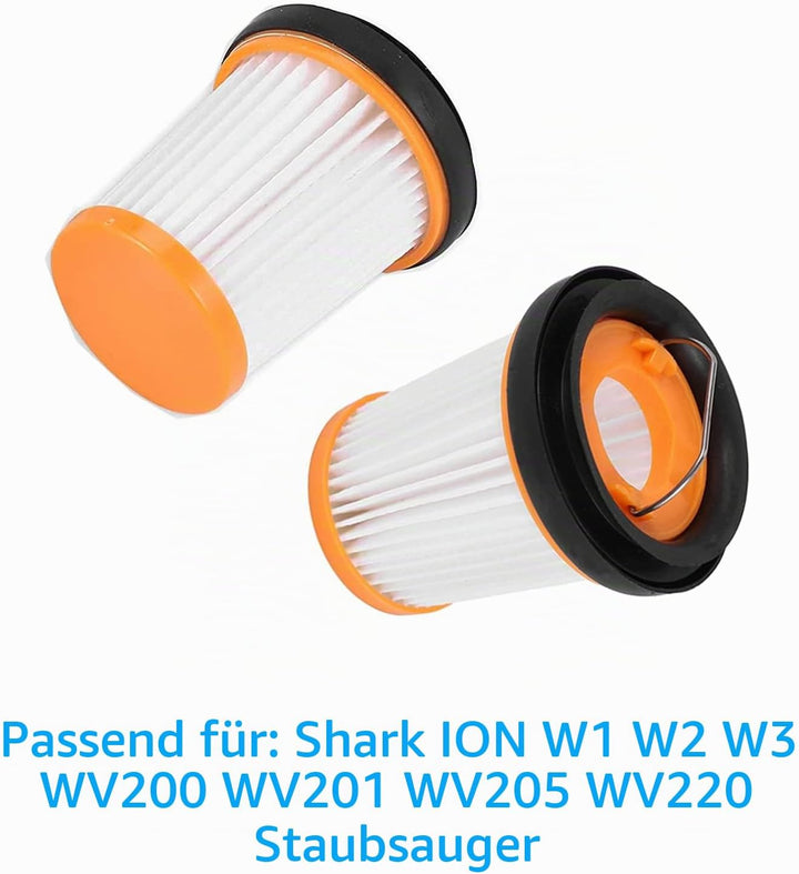 8 Stück Staubsauger Filter Ersatzteile Zubehör für Shark ION W1 W2 W3 WV200 WV201 WV205 WV220 Kabell