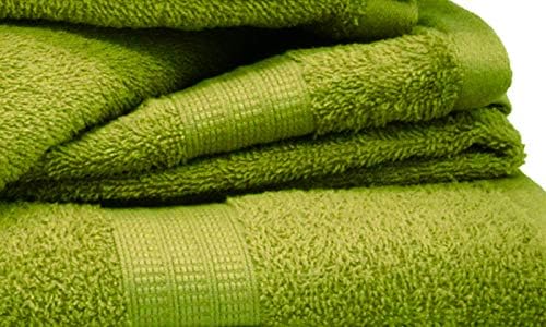 Bassetti Set mit 10 Frottee-Handtüchern (Bambus) Grün, Grün