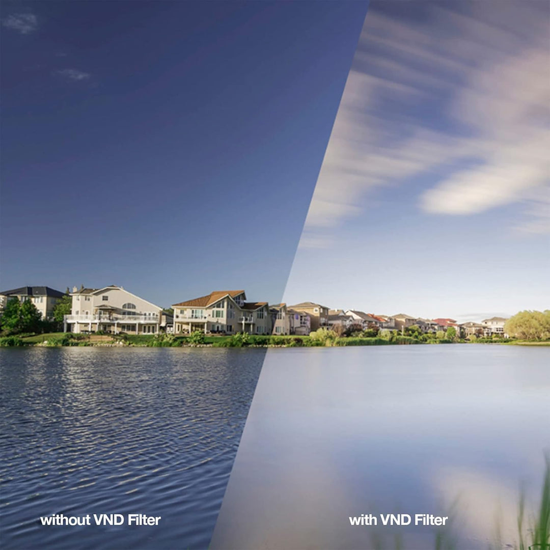 Haida Variabler ND-Filter, 52 mm, 1,5–5 Blendenstufen, ND4, ND8, ND16, ND32 52 mm VND, 52 mm VND
