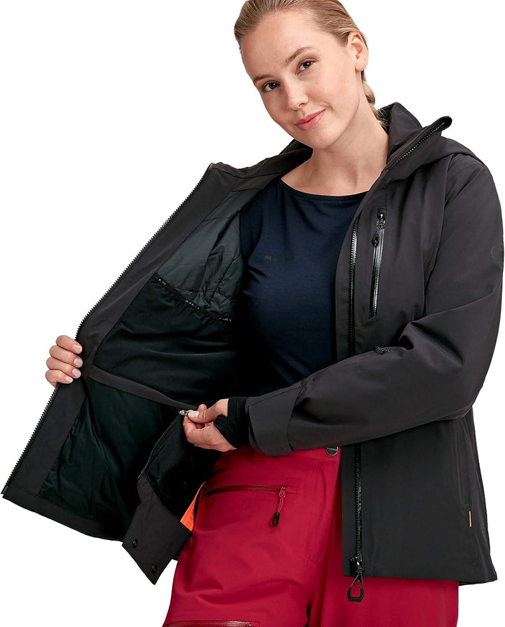 Mammut Stoney Ski-Handschuhe 38 Schwarz, 38 Schwarz