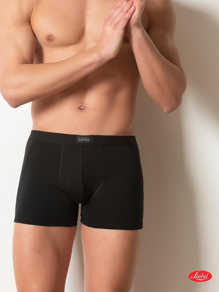 Liabel 6 Boxershorts für Herren, elastische Baumwolle, atmungsaktiv, Unterhosen-Set für Herren, bunt