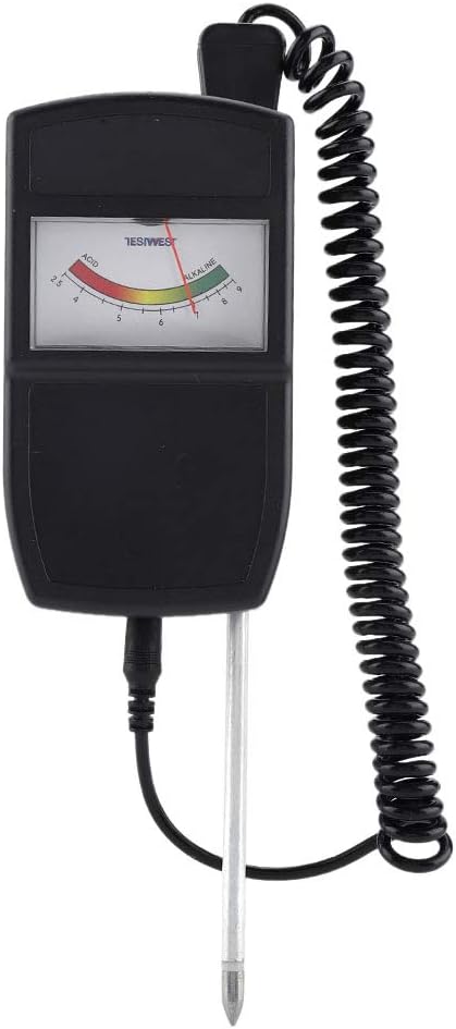 Fdit Kompakter geteilter Bodenmesser Ph Ph Tester Meter Leichter Boden Ph Level Tester für Pflanzen